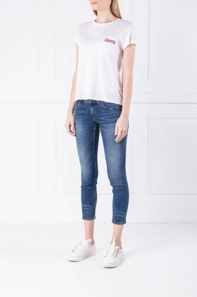 T-shirt TJW EASY POCKET | Regular Fit Tommy Jeans biały