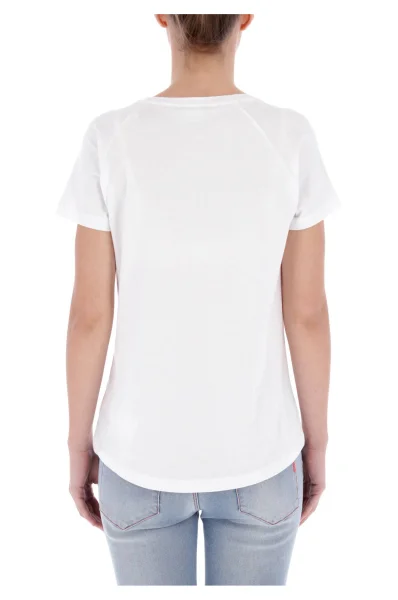 T-shirt | Slim Fit EA7 biały