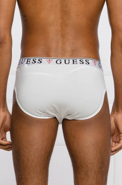 Briefs 3-pack HERO | cotton stretch Guess Underwear white