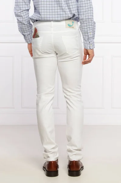 джинси j622 | slim fit Jacob Cohen білий