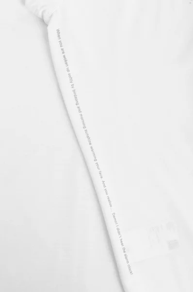 T-shirt Teeday BOSS ORANGE biały