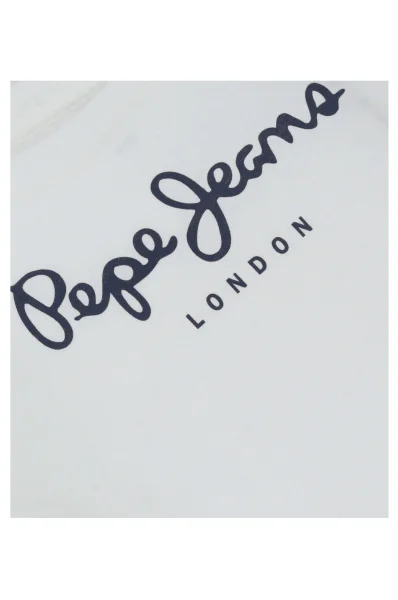 лонгслів new herman jr. | regular fit Pepe Jeans London білий
