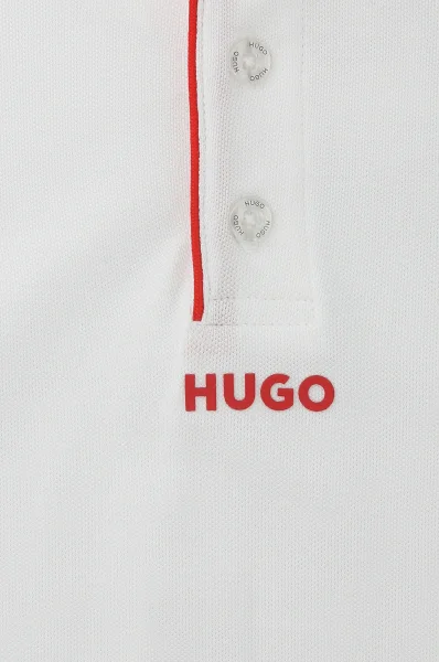 Polo | Regular Fit HUGO KIDS biały