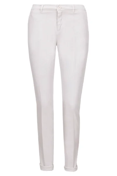 spodnie chino audrey Weekend MaxMara biały