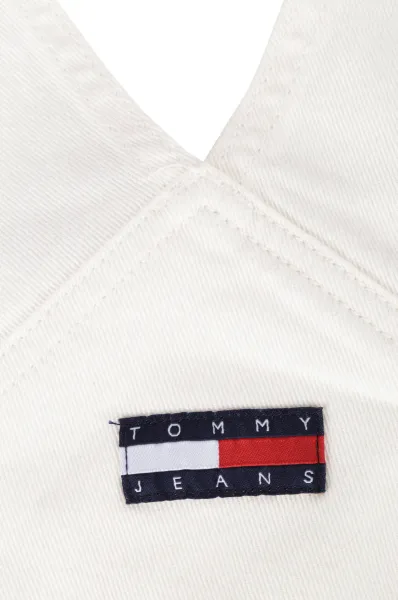 Ogrodniczki Tommy Jeans 90s Hilfiger Denim biały
