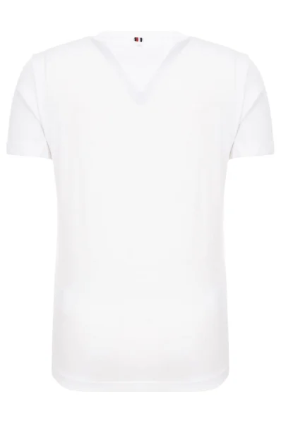T-shirt Iconic Flag Tommy Hilfiger biały