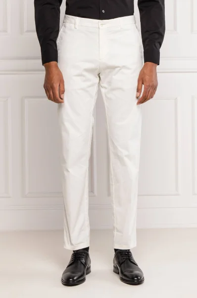 Spodnie | Tailored slim Tommy Tailored biały