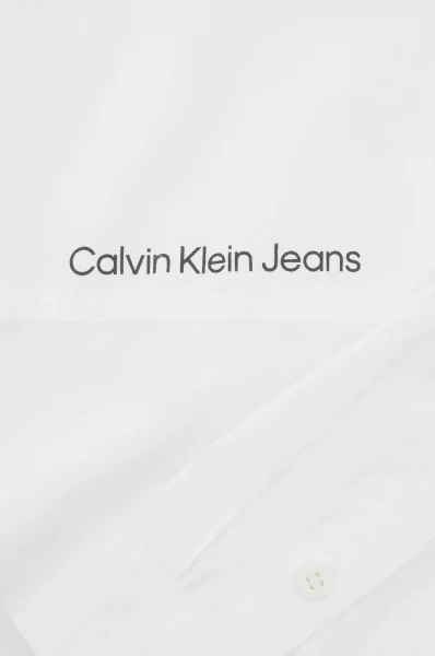 Koszula | Regular Fit CALVIN KLEIN JEANS biały