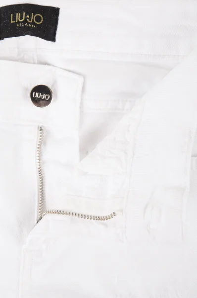 Spodnie Monroe | Slim Fit | regular waist Liu Jo biały