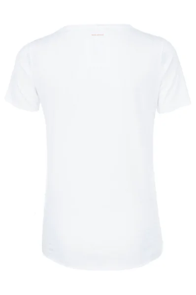 T-shirt Tishirt BOSS ORANGE biały