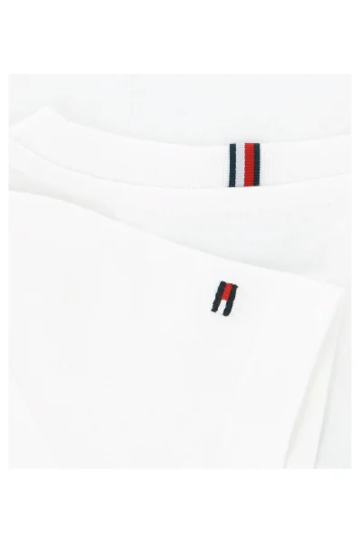 T-shirt FLAG | Regular Fit Tommy Hilfiger biały