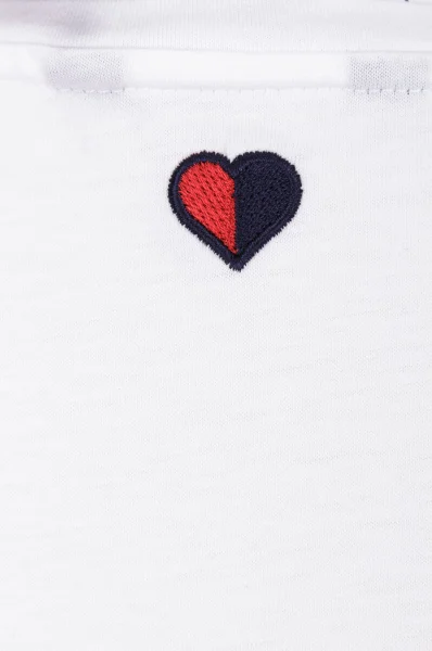 Heart T-shirt Tommy Hilfiger white