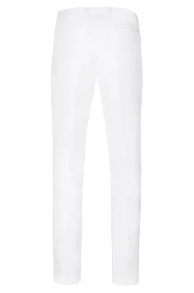 Spodnie chino KAITO3 d | Tapered BOSS BLACK biały
