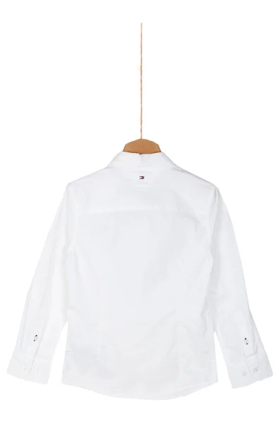 Solid Poplin Shirt  Tommy Hilfiger white