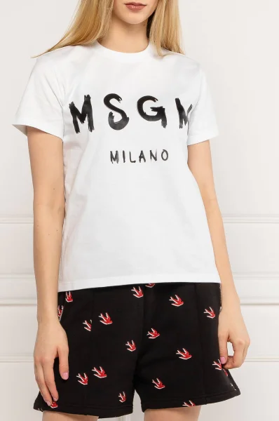 T-shirt | Regular Fit MSGM white