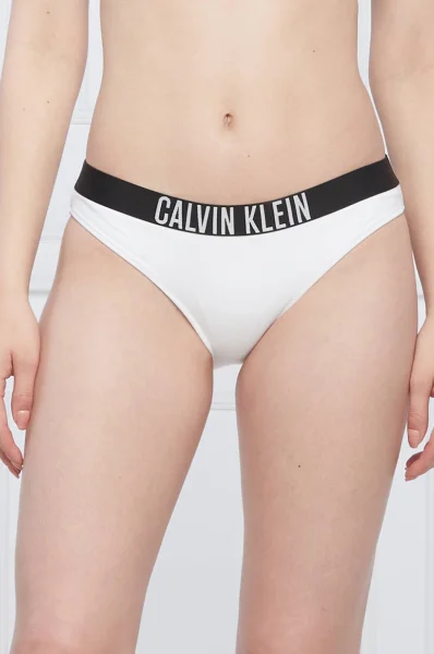 Dół od bikini Calvin Klein Swimwear biały