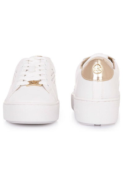 michael kors poppy lace up trainers