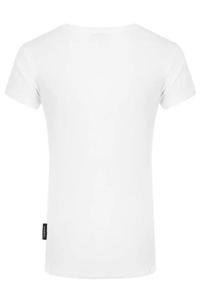 T-shirt Emporio Armani biały