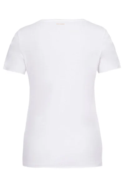 T-shirt Tishirt BOSS ORANGE white