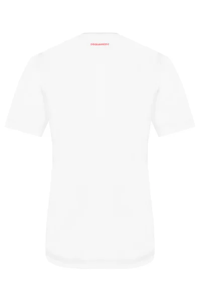 T-shirt Dsquared2 biały