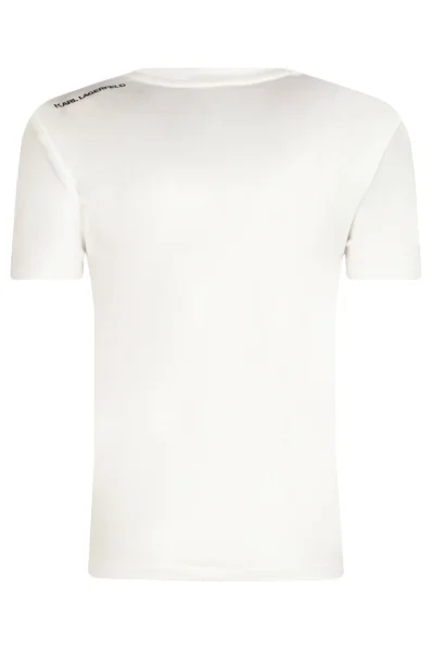 T-shirt | Regular Fit Karl Lagerfeld Kids biały