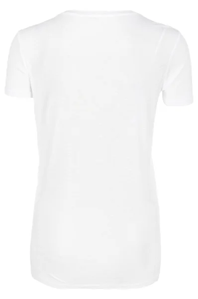 Magazine T-shirt GUESS white