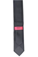 шовковий краватка HUGO чорний