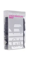 Thongs 2-pack Emporio Armani black
