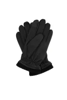 Leather gloves Calvin Klein black