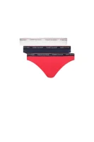 Thongs 3-pack Tommy Hilfiger red