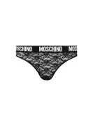 Koronkowe stringi Moschino Underwear czarny
