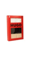Figi 3-pack Hugo Bodywear beżowy