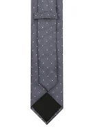 Jedwabny krawat H-TIE 7,5 CM BOSS BLACK granatowy