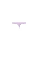 Stringi 3-pack Calvin Klein Underwear fioletowy