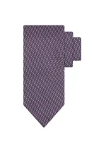 Silk tie HUGO violet