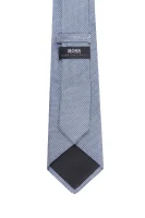 silk tie BOSS BLACK blue