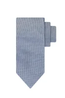 Jedwabny krawat BOSS BLACK niebieski