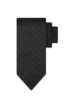 Jedwabny krawat BOSS BLACK czarny