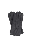 leather gloves Tommy Hilfiger black