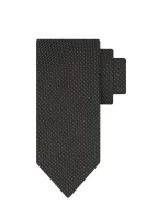 Silk tie BOSS BLACK black