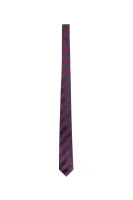 Jedwabny krawat Tommy Tailored bordowy