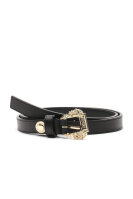 Leather belt Versace Jeans Couture black