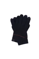 Graas 3 Wool Smartphone Gloves BOSS ORANGE navy blue