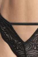 Stringi ELENORA Guess Underwear czarny
