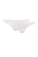 2 PACK BRIEFS Calvin Klein Underwear white
