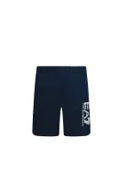 шорти | regular fit EA7 темно-синій