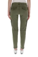 Spodnie CAROLINE | Slim Fit GUESS khaki