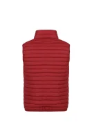 Down sleeveless gilet | Regular Fit Emporio Armani red