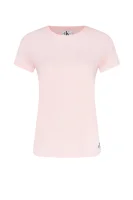 T-shirt | Slim Fit CALVIN KLEIN JEANS różowy