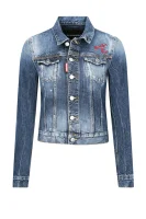 Jeans jacket Classic | Regular Fit Dsquared2 navy blue